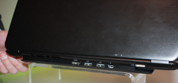 Acer Aspire S5 interfacce
