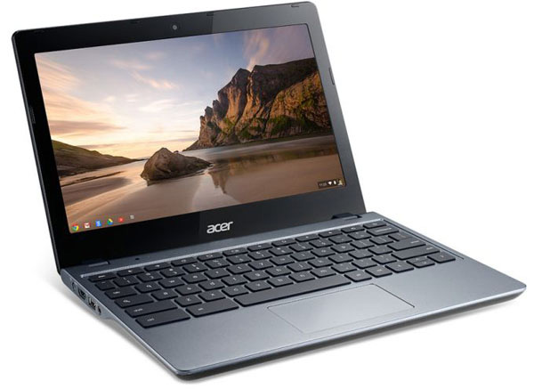 Acer Chromebook C720 è stato aggiornato con un processore Intel Core i3 ma il telaio è rimasto invariato