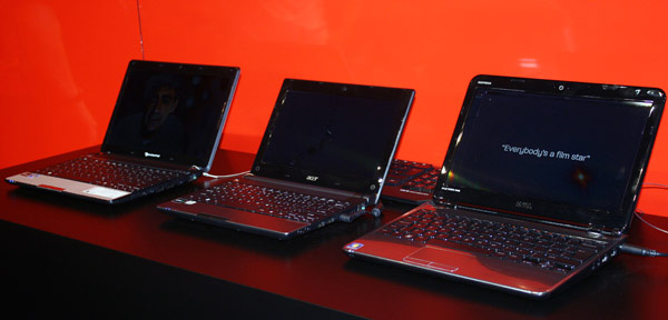 Netbook Acer, Packard Bell e Dell con piattaforma AMD Vision Nile