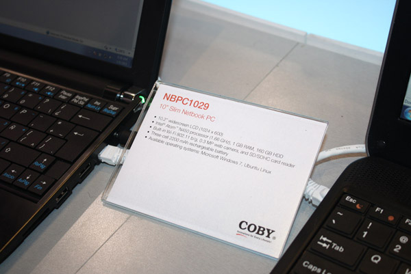 Netbook Coby 1029