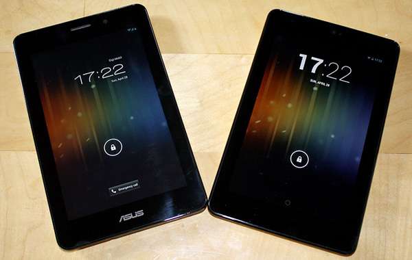 ASUS FonePad vs Nexus 7