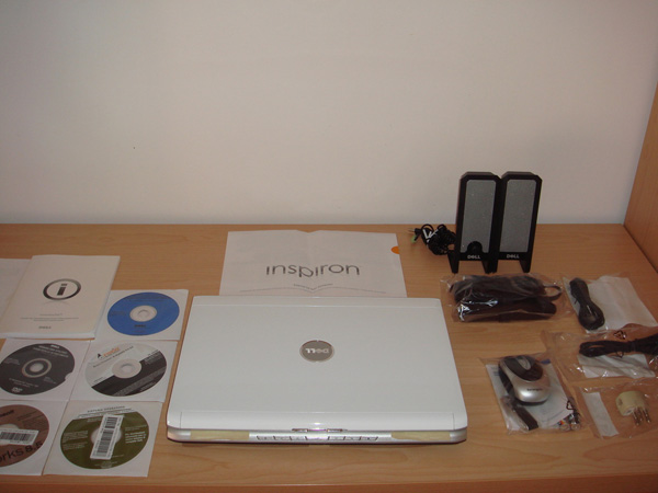 Dell Inspiron 1520 unbox