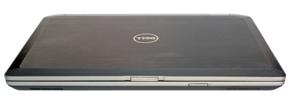 Il notebook Latitude E6520 di Dell con il coperchio chiuso