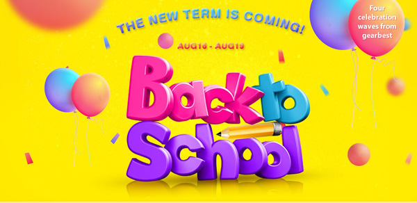 "back to school" di Gearbest