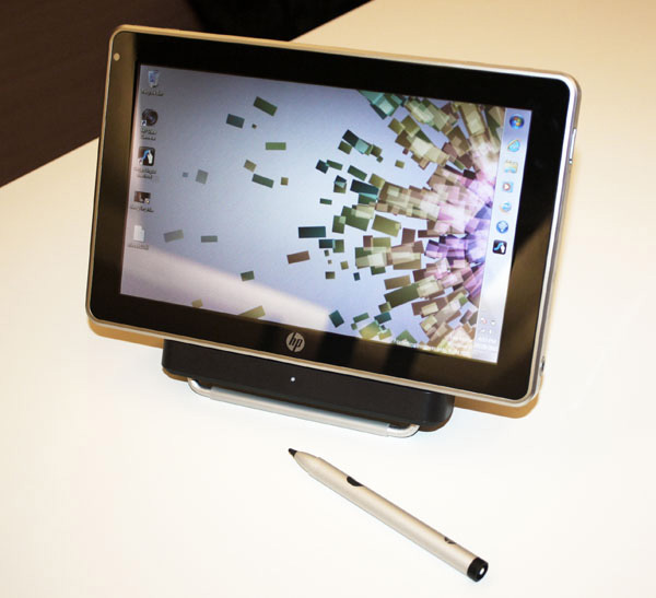 Tablet Slate 2 di HP con dock e penna