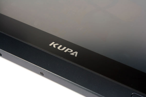 Particolare del logo Kupa
