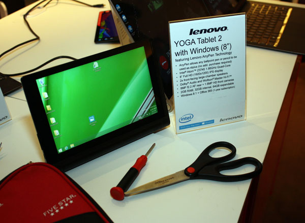 Lenovo Yoga Tablet 2 8 Windows con tecnologia Anypen