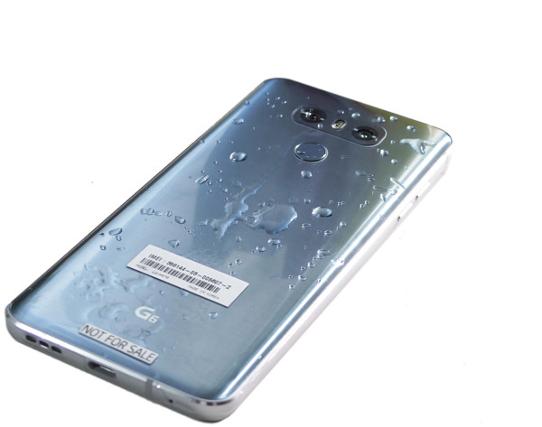 LG G6 è certificato IP68