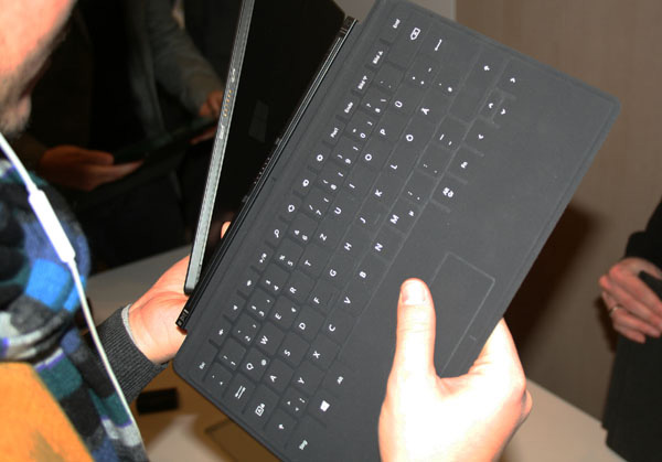 Microsoft Surface RT e Touch Cover