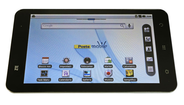 Tablet PosteMobile PM1152 Tabula (ZTE V9)