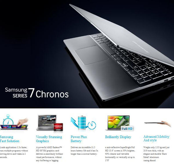 Samsung Serie 7 Chronos