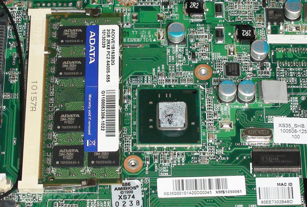 Processore Intel Atom D510 e memoria