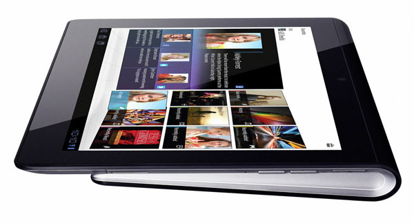 Lato destro del tablet Sony S1