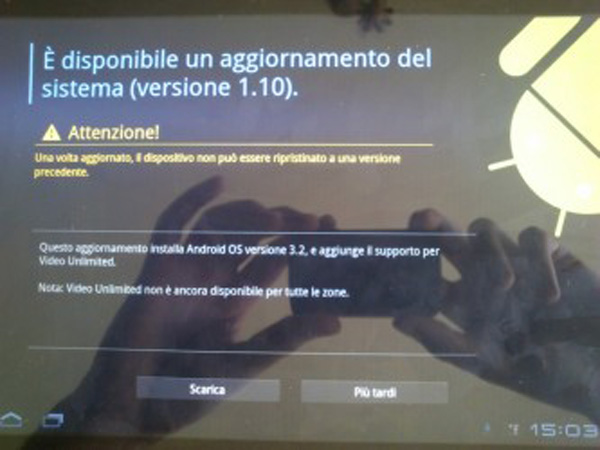 Sony tablet S firmware 1.10