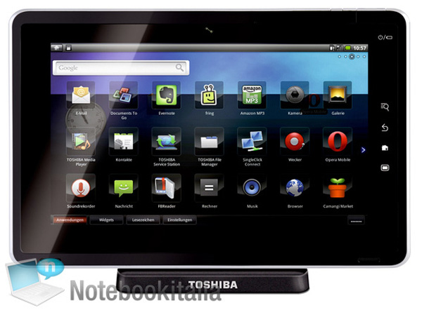 Toshiba Folio 100 con Android 2.2