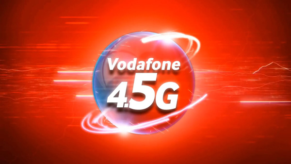 Vodafone lancia il 4.5G a 800 Mbps in Italia