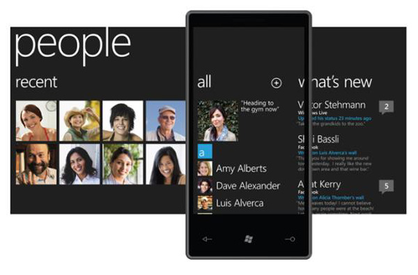 Hub di Windows Phone 7