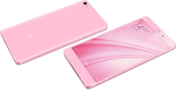 Xiaomi Mi Note in edizione speciale rosa