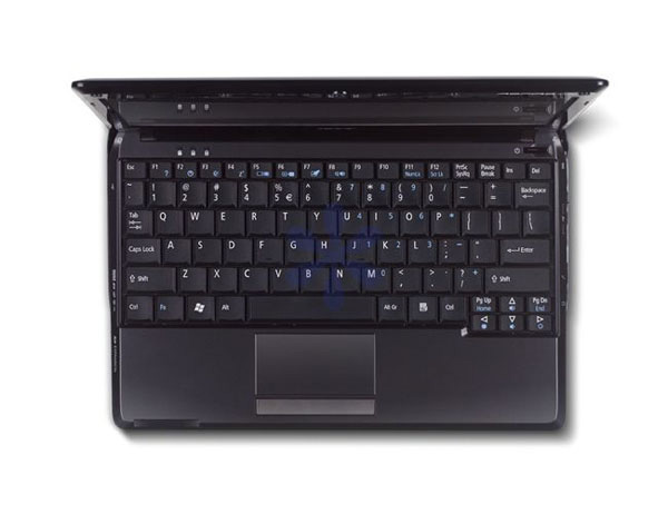 Tastiera del netbook ultrasottile Acer 531
