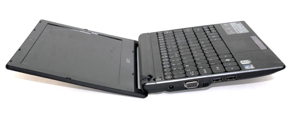 Spessore ultrasottile del netbook Acer Aspire One D260