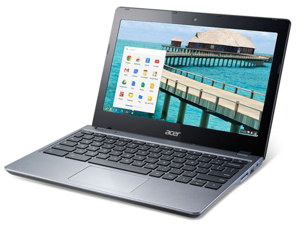 L'Acer Chromebook c720 nella nuova configurazione Core i3