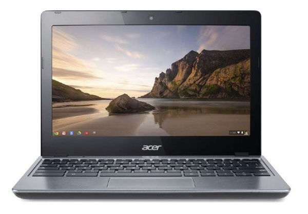 Lo schermo dell'Acer Chromebook C720 Core i3 resta da 11m6 pollici