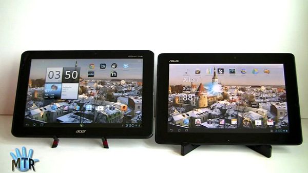 Acer Iconia Tab A510 vs Transformer Pad 300