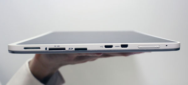 Acer Iconia Tab W510 profilo