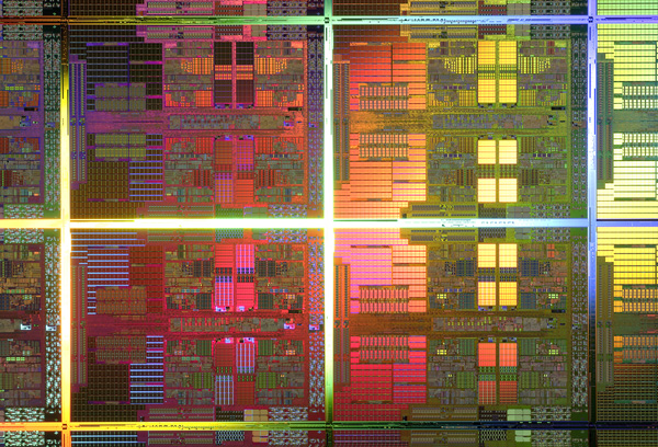 Die di processore AMD a 45nm