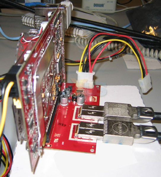 Prototipo di scheda video esterna AMD-ATI