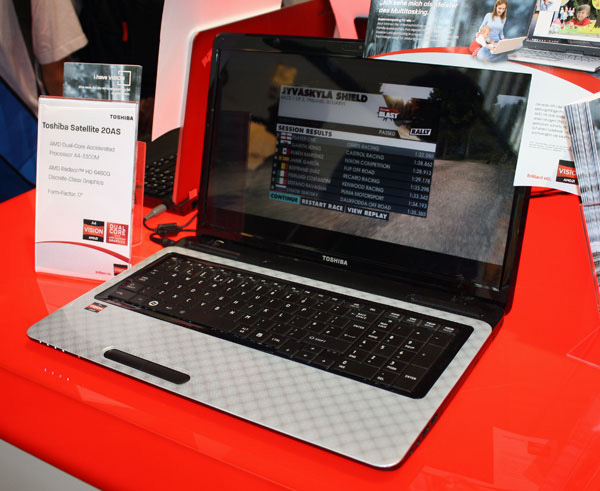 Toshiba Satellite con AMD