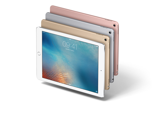 Apple iPad Pro 9.7 in 4 colori