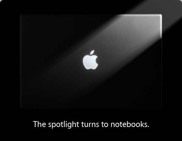 Apple The spotlight Turns to Notebooks