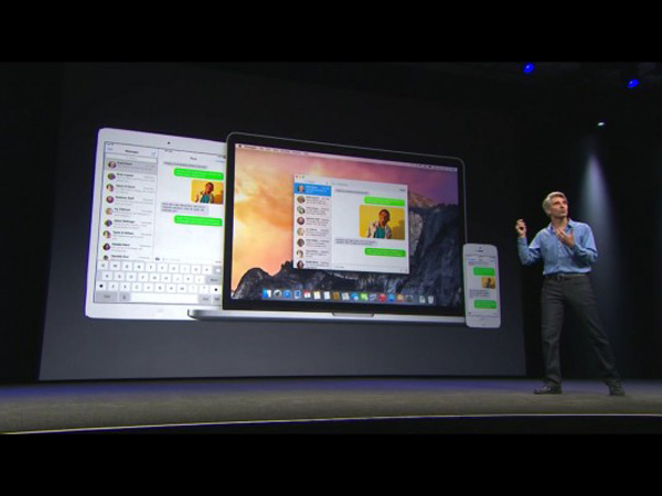Apple OS X Yosemite continuità