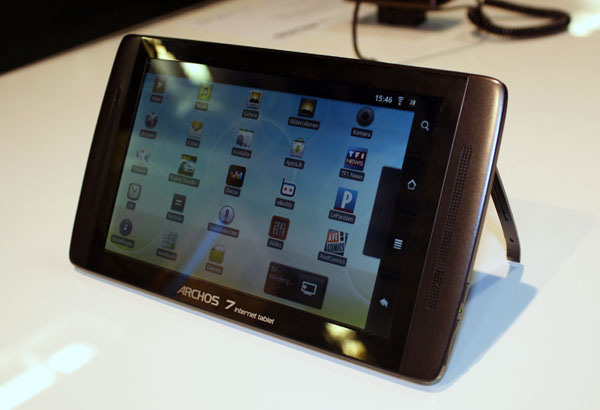 Archos 70 profilo