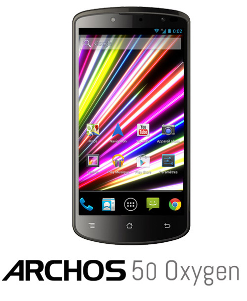 Lo smartphone Archos 50 Oxygen