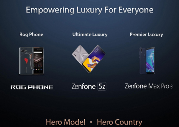 L'offerta di smartphone ASUS su due brand ROG e Zenfone
