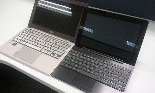I piani tastiera del tablet convertibile e dell'ultrabook a confronto