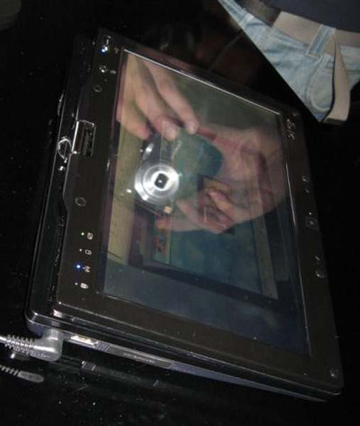 Asus EeePC T91 convertito in tablet