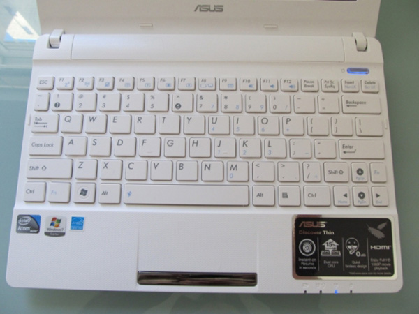 Asus Eee PC X101CH tastiera