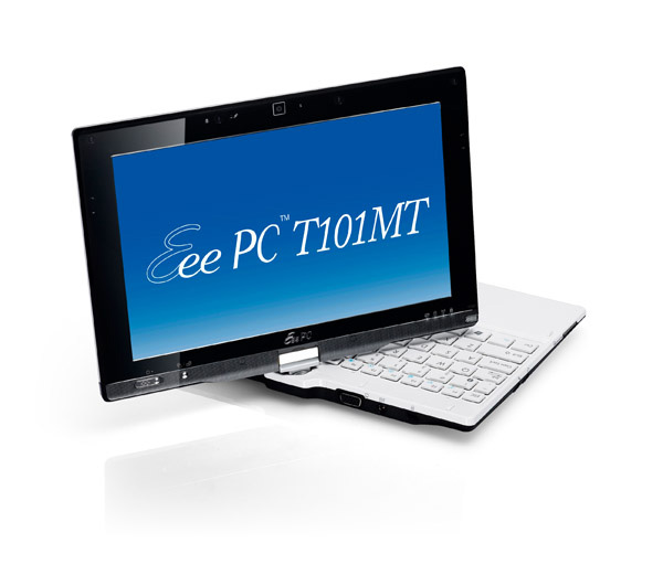 Asus Eee PC T101MT aggiornato con nuovi processori Intel Atom N570 dualcore