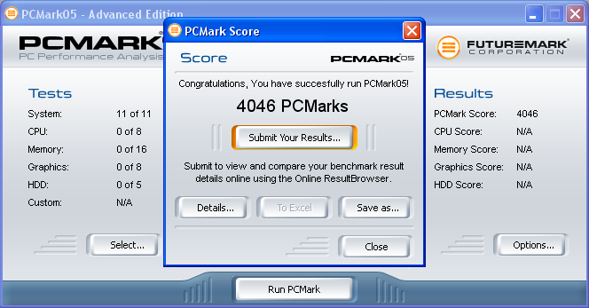 Asus F3Sc PCMark