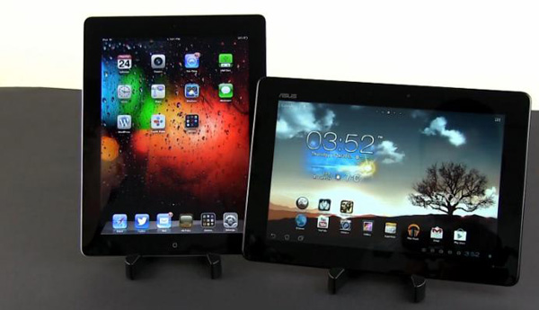 ASUS MeMo Pad Smart vs iPad