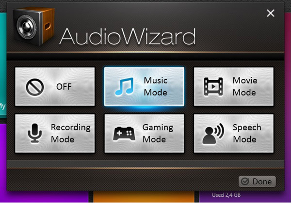 Asus Audio Wizard