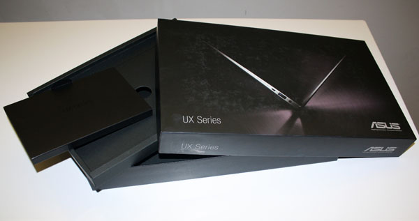 Asus UX31E Zenbook unboxing