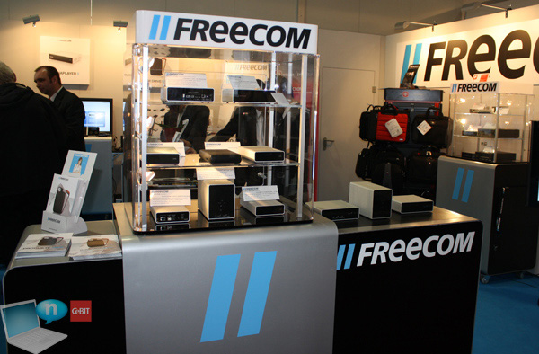 Freecom stand