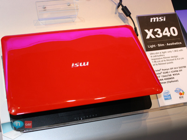 X-Slim X340 cover rossa