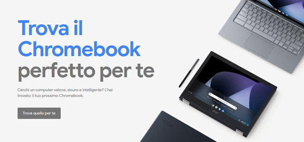 Chromebook in Italia