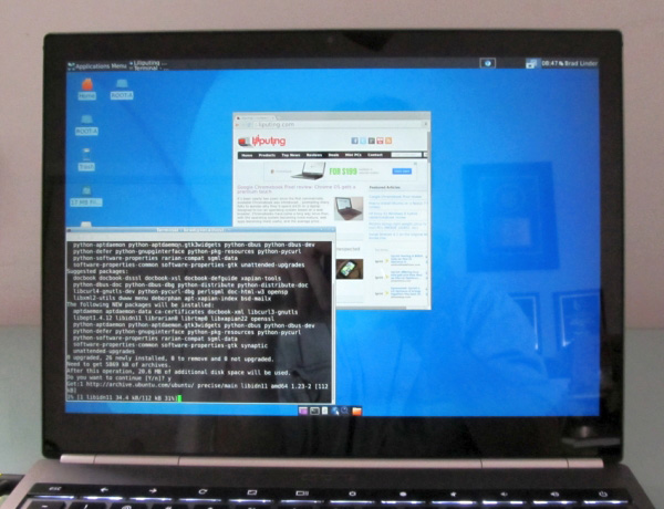 Chromebook Pixel con Ubuntu