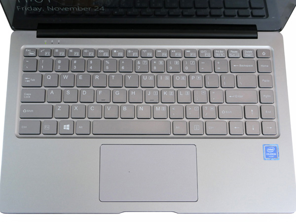 La tastiera del Lapbook Air è provvista di retroilluminazione